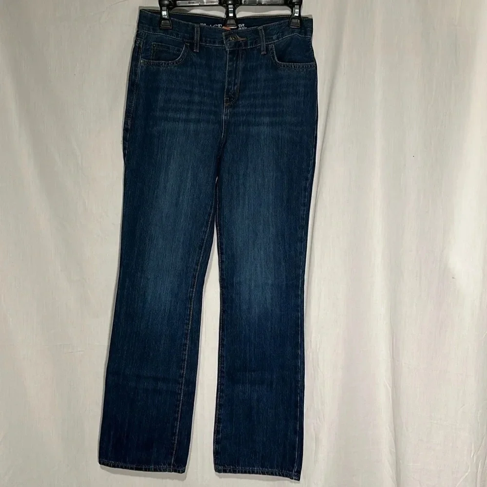NWT boys Children's Place bootcut jeans size 14 with adjustable waist